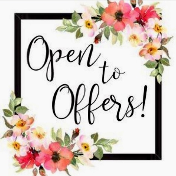 Other - Please make me an offer! I’m happy to negotiate. I’ll either accept or counter😊